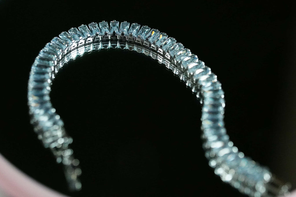 diamond cut bracelet 