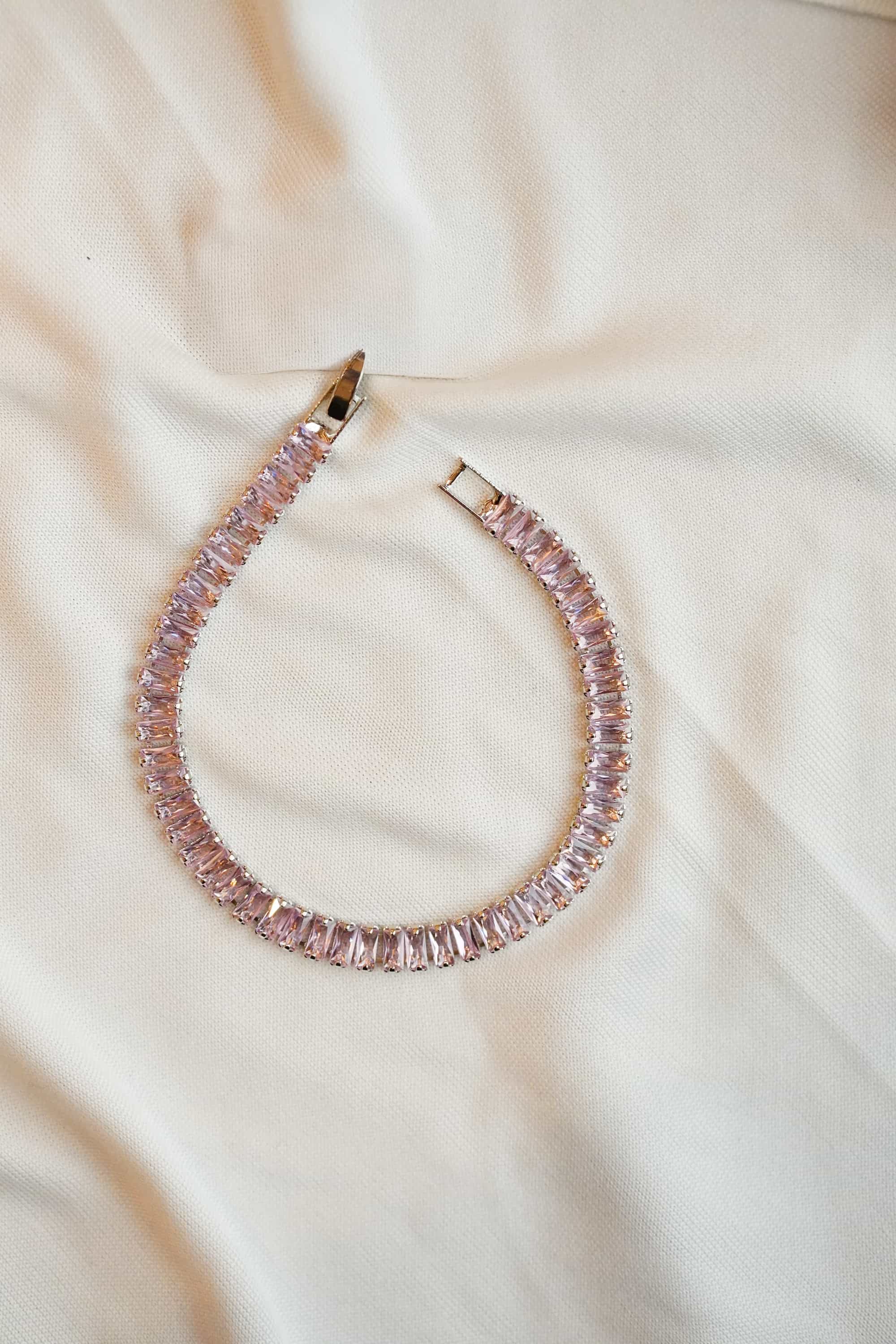 Aurora Rose Bracelet - Rose stone.