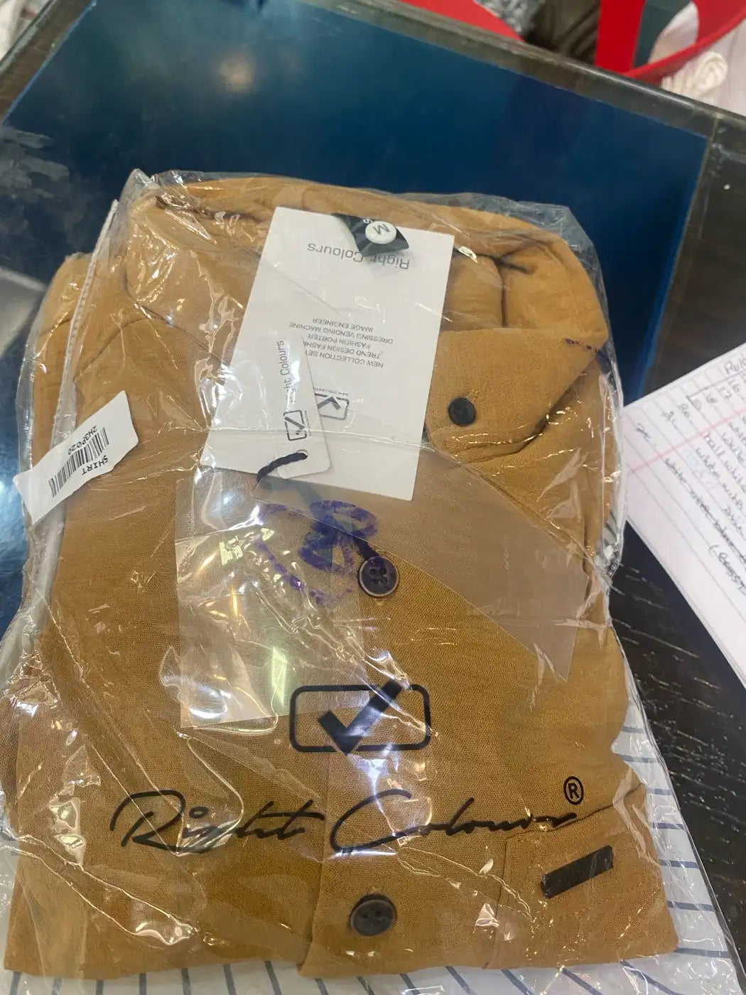 TEXTUERD SHIRT.R.C