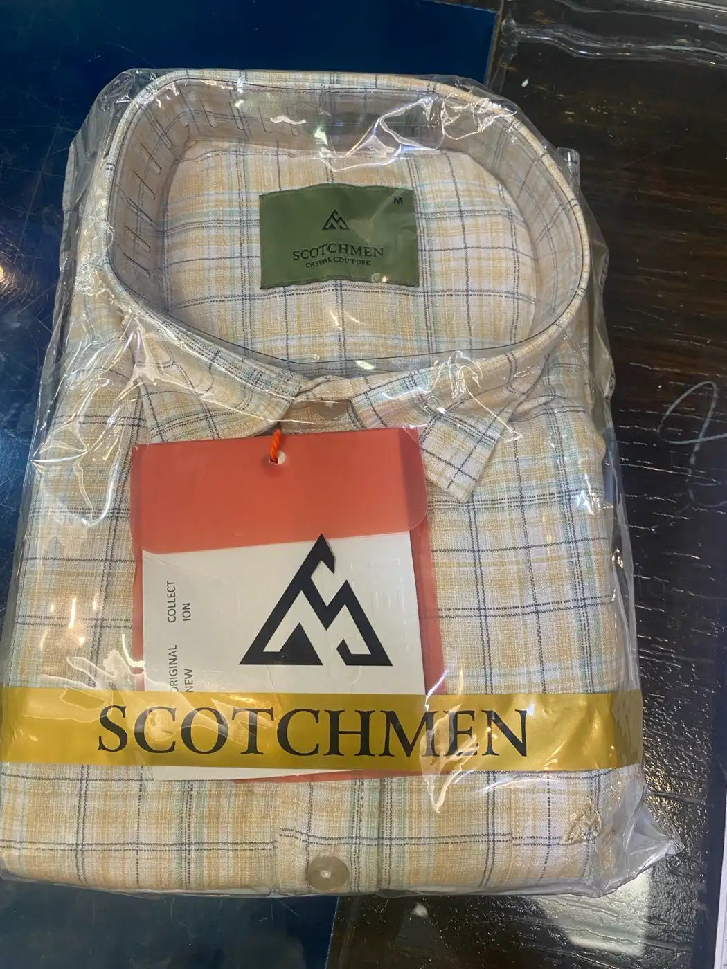 YELLOW LINE CHECKS. SCOTCHM.