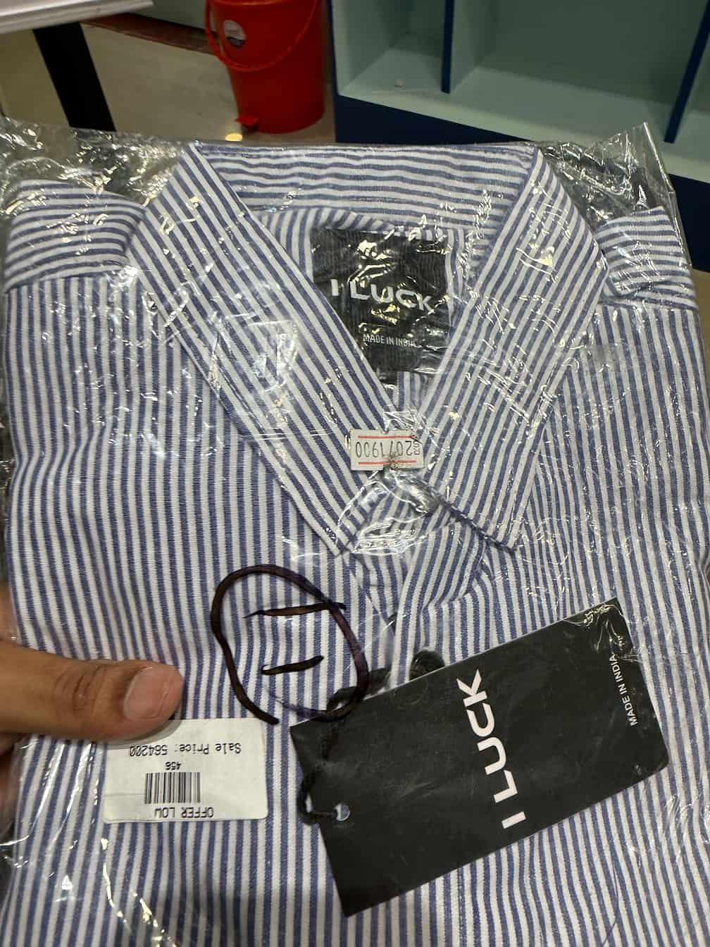 Blue Stripe Shirt. 1L