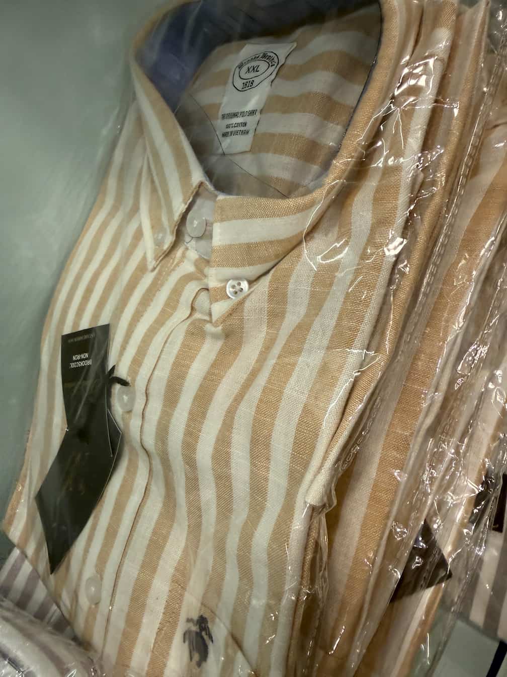 Orange Stripes Shirt.BB.