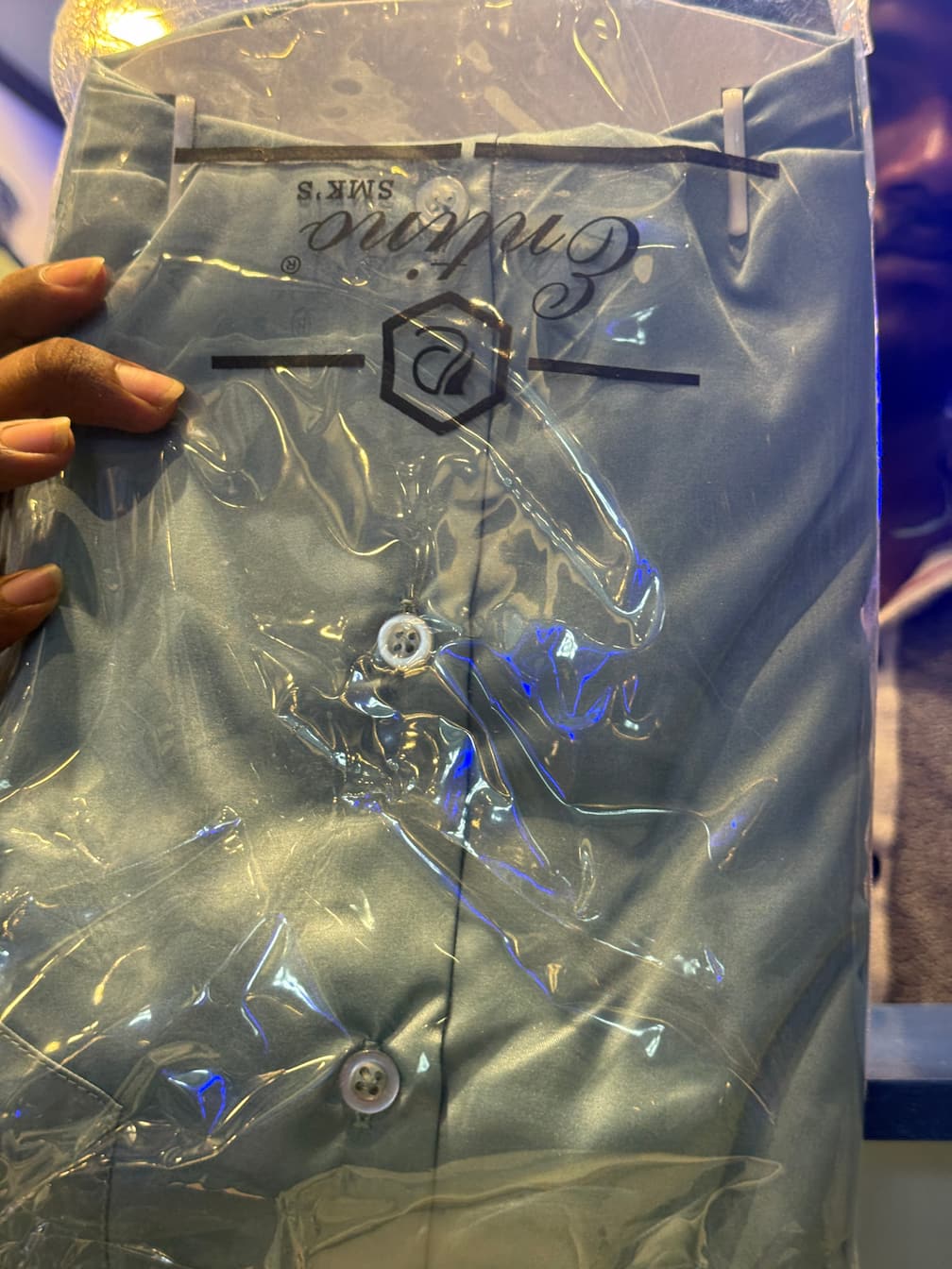 Luxury Shirt.Blu. ET