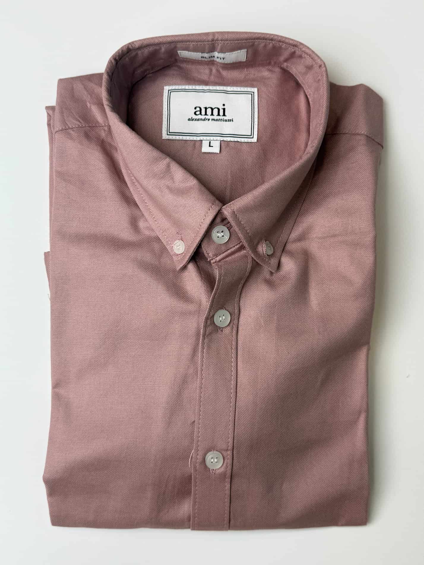 Premium Shirt. Button collar. Ami.