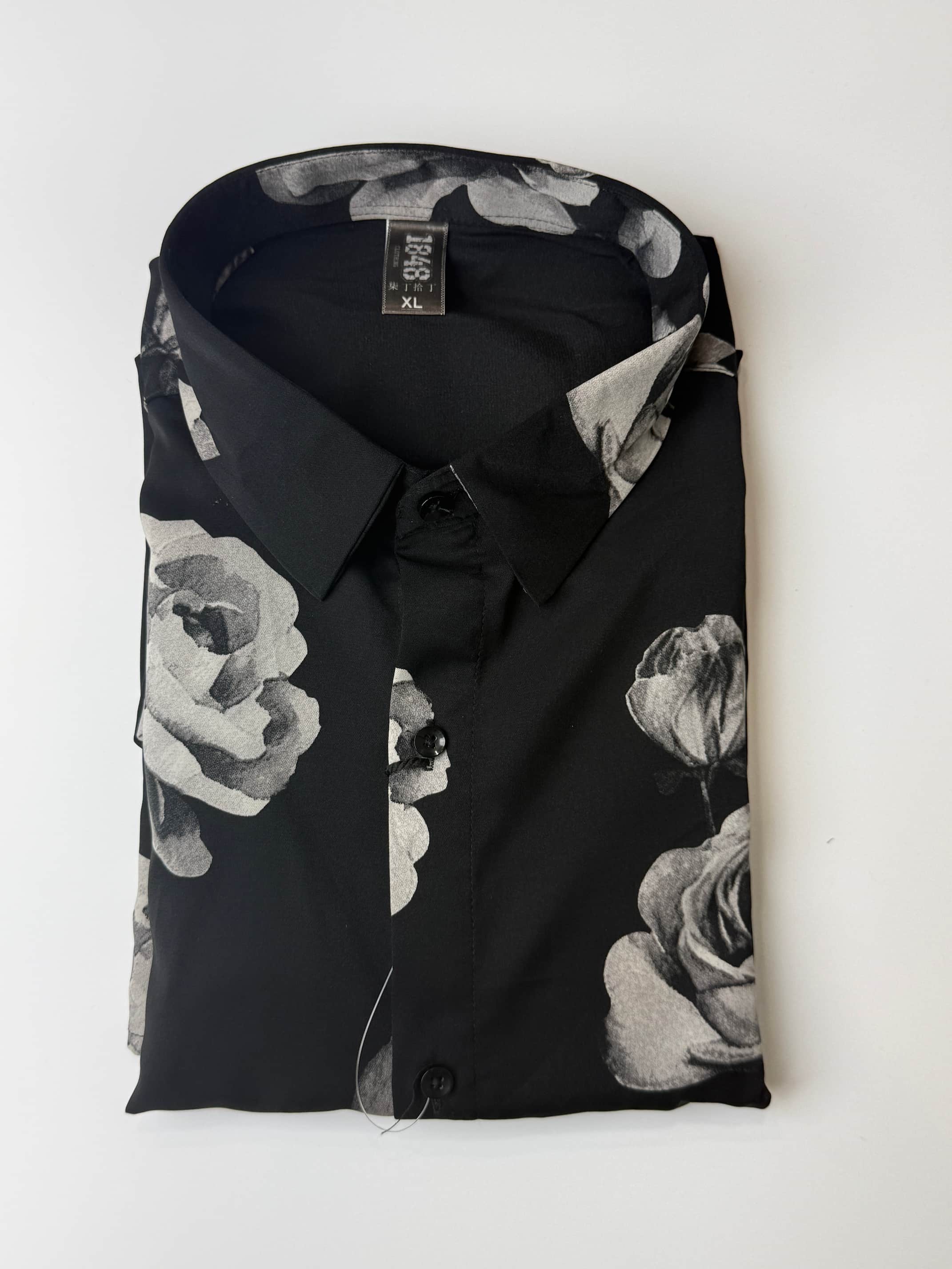 flower Printed Shirt . 1848
