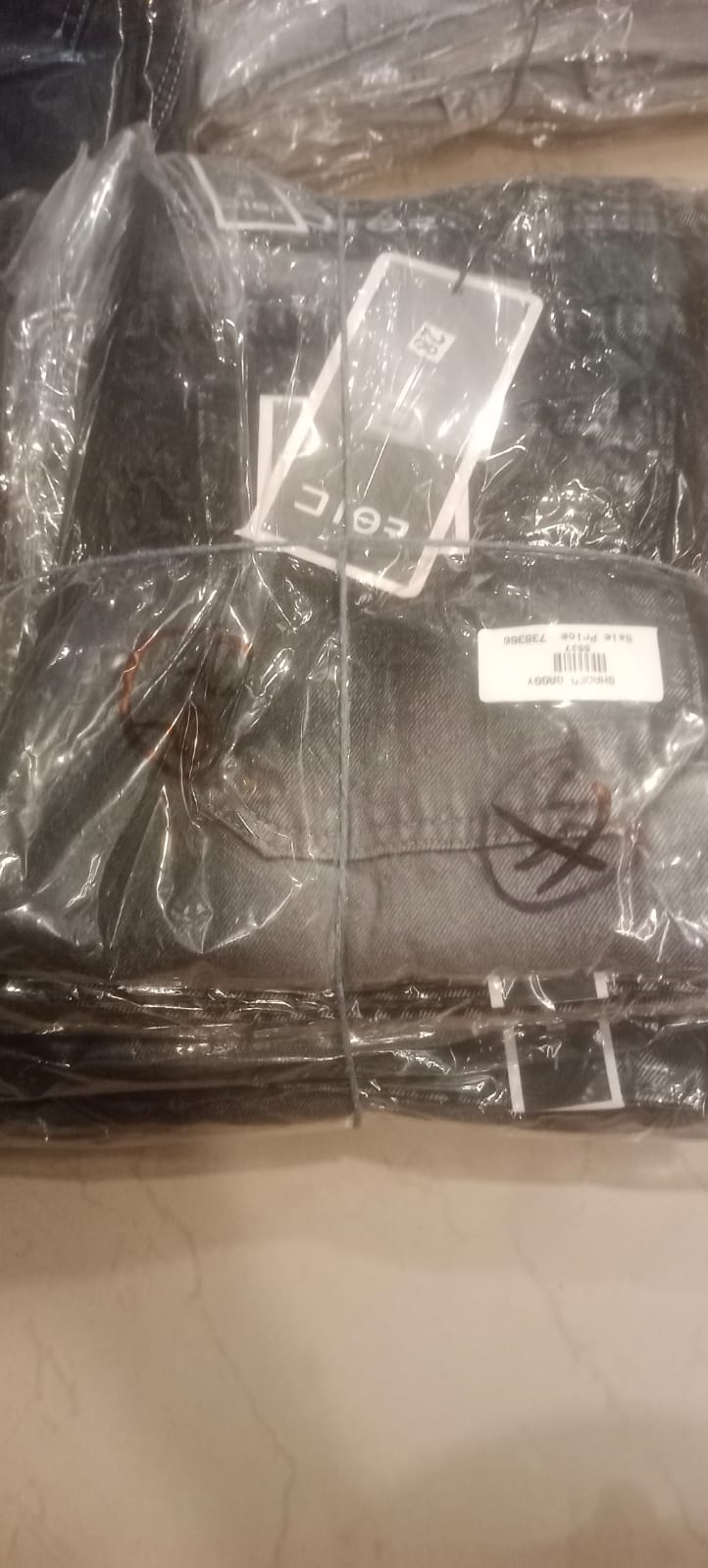 Acid Baggy. Pant. Black. Z.A
