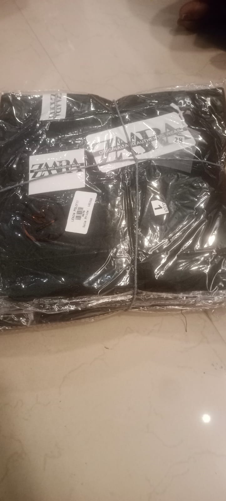 Polo Fit. Pant. Black. Z.A