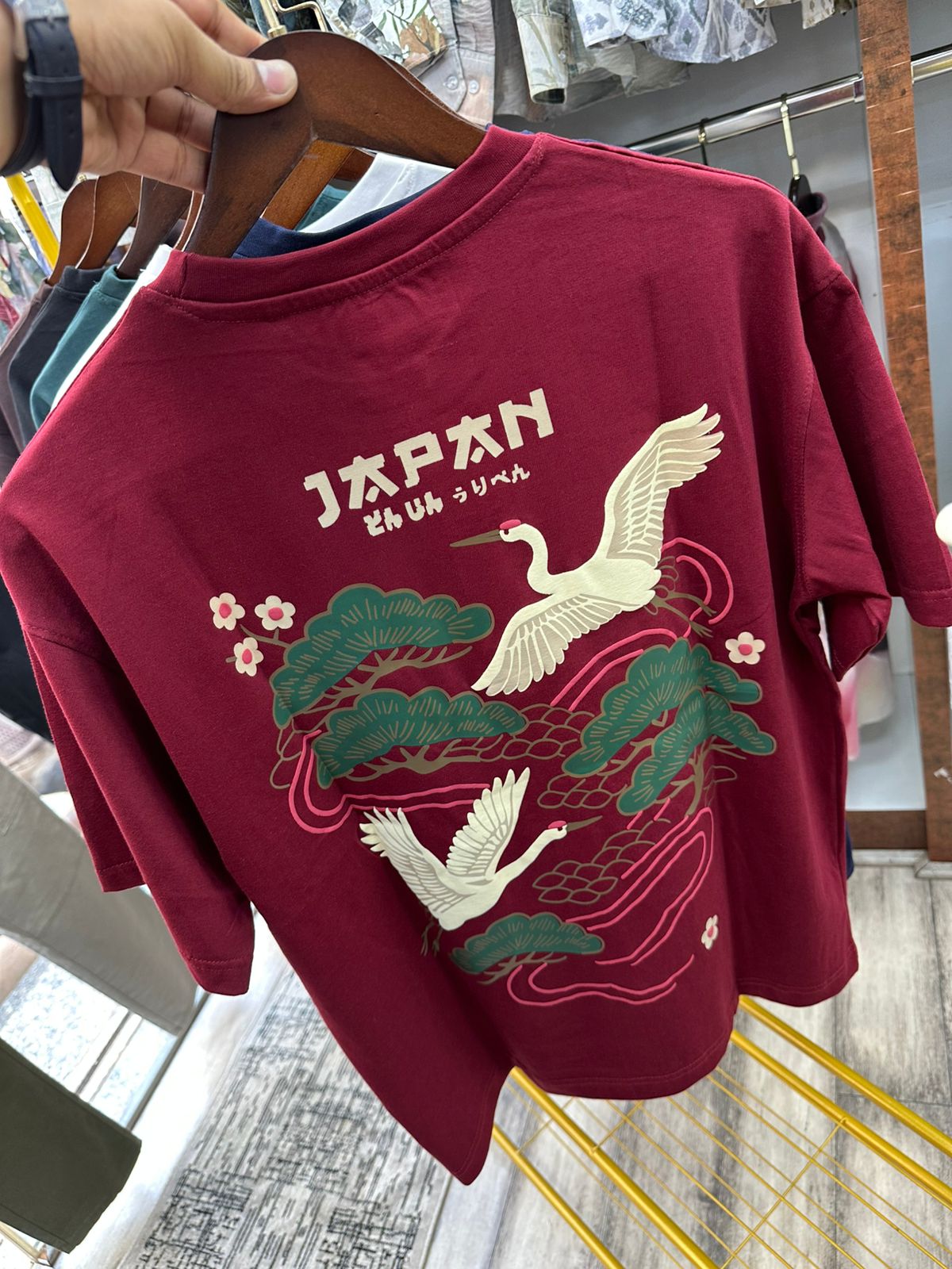back printed tee n.s