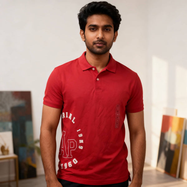 Gap. Graphic print polo