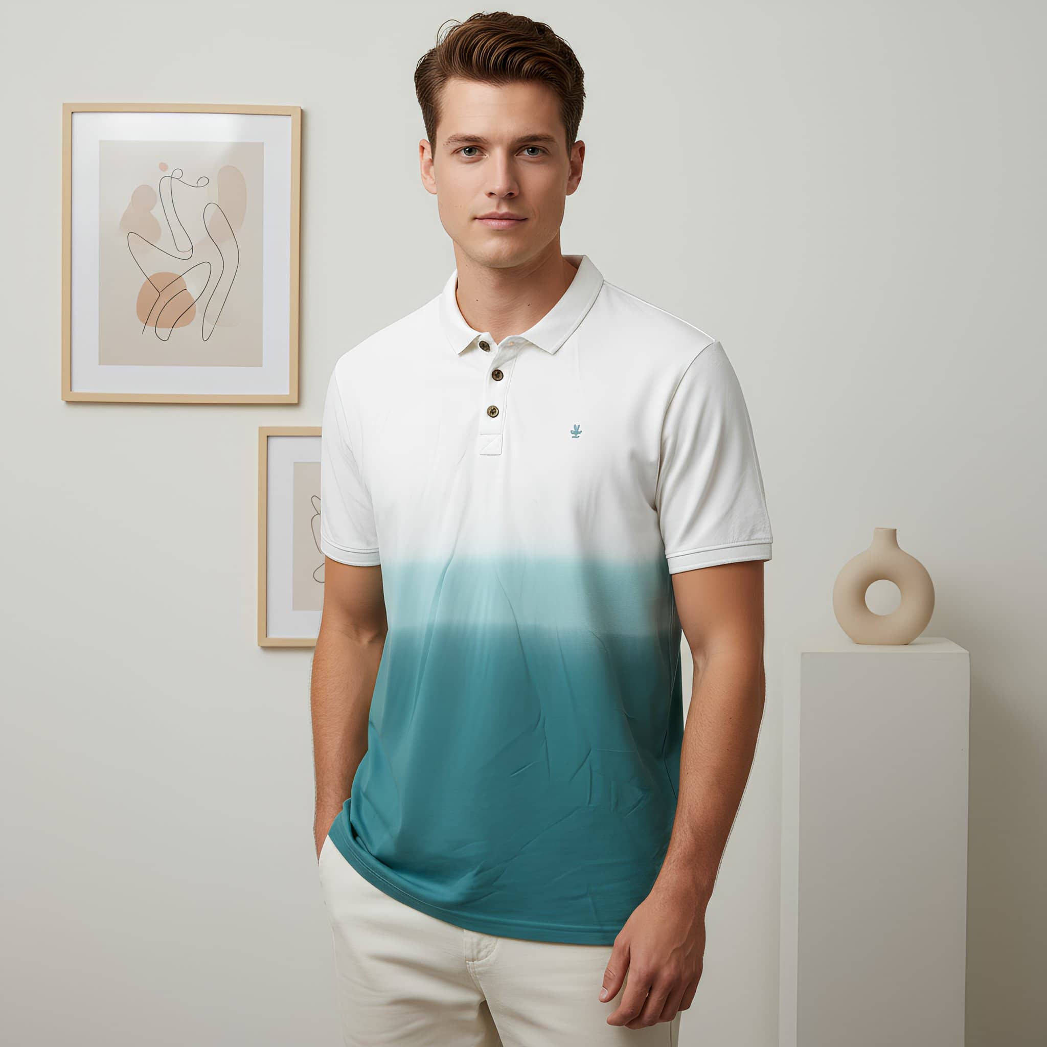 Wrogn. Gradient Design Polo