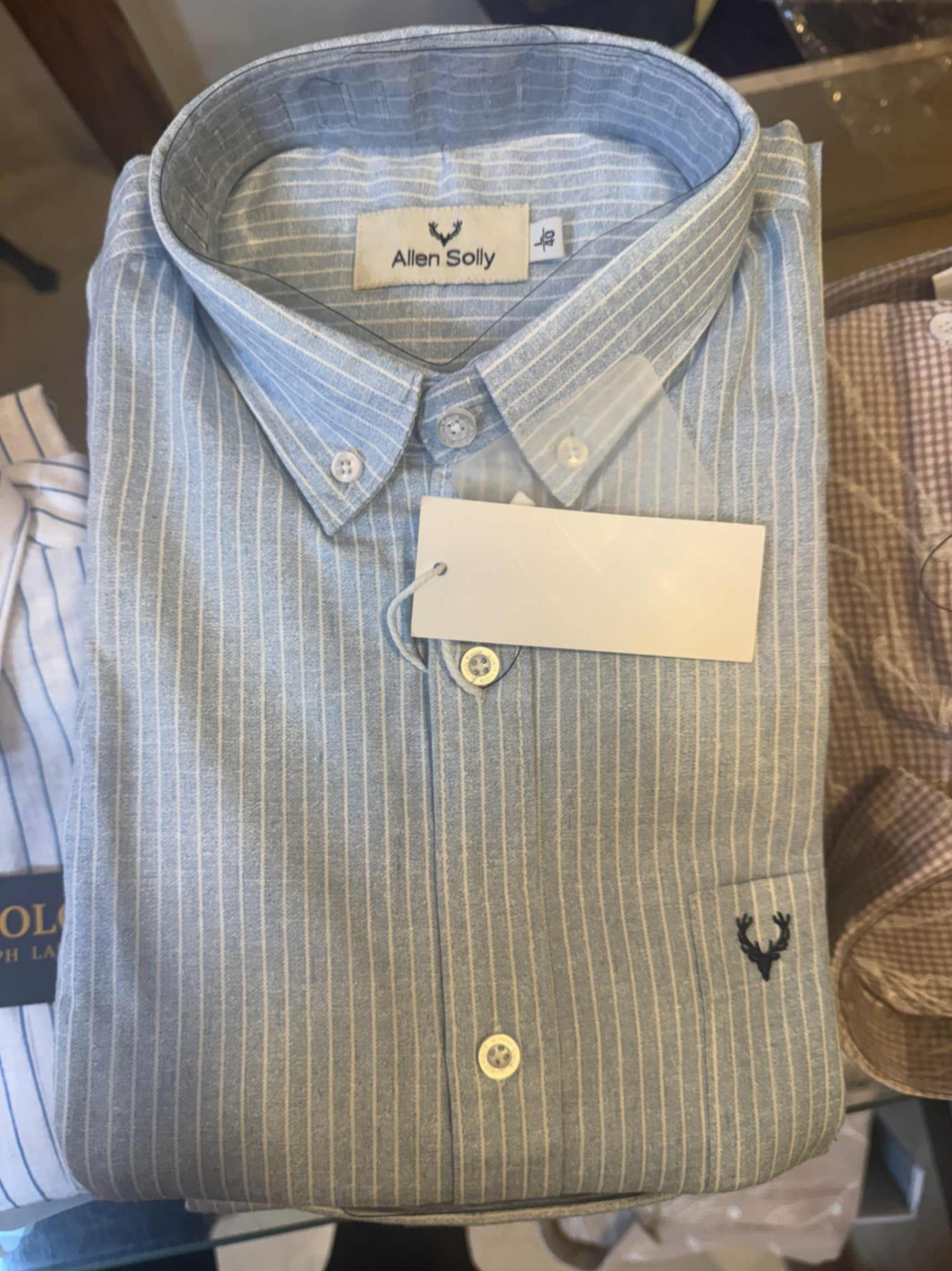 BLUE WHITE STRIPES. A.S