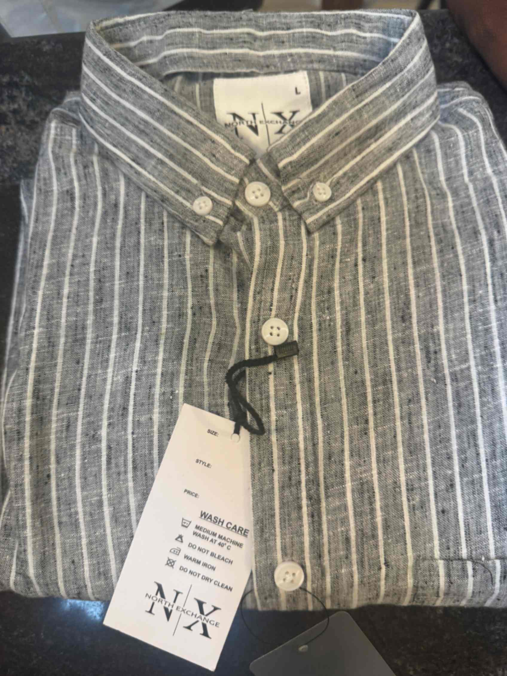 GREY STRIPES-6-5. N.X