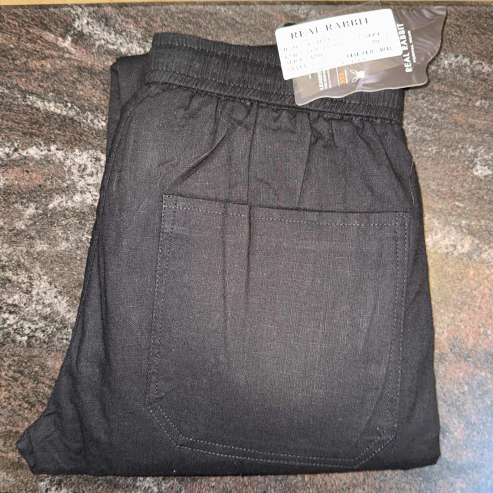 LINEN LYCRA PANT. R.R